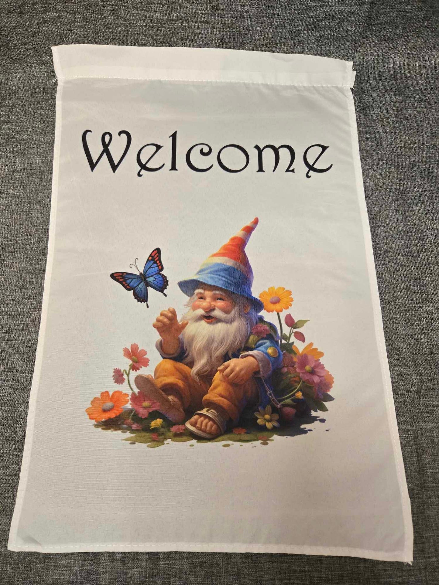 Garden Flag With Holder