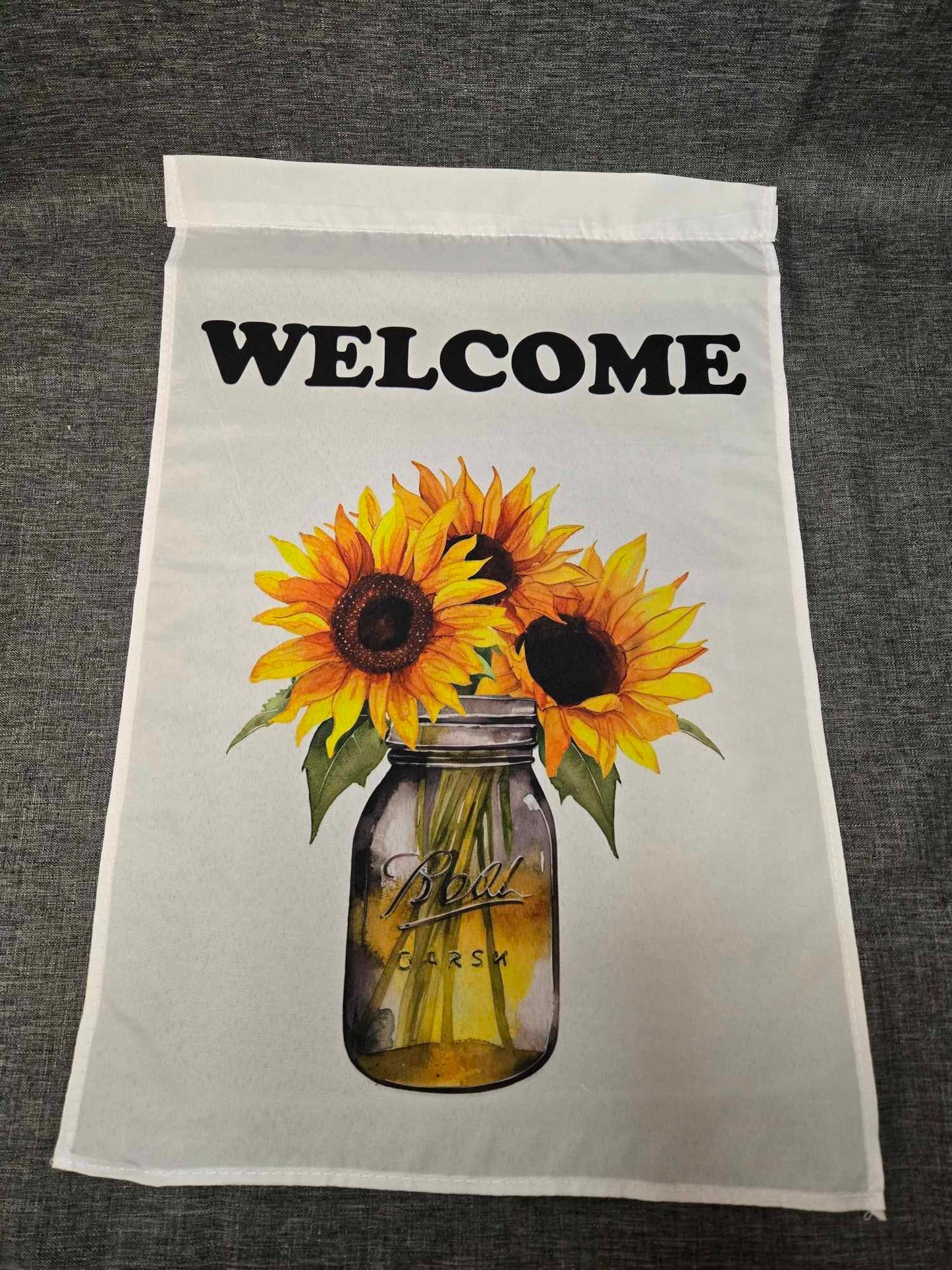 Garden Flag With Holder