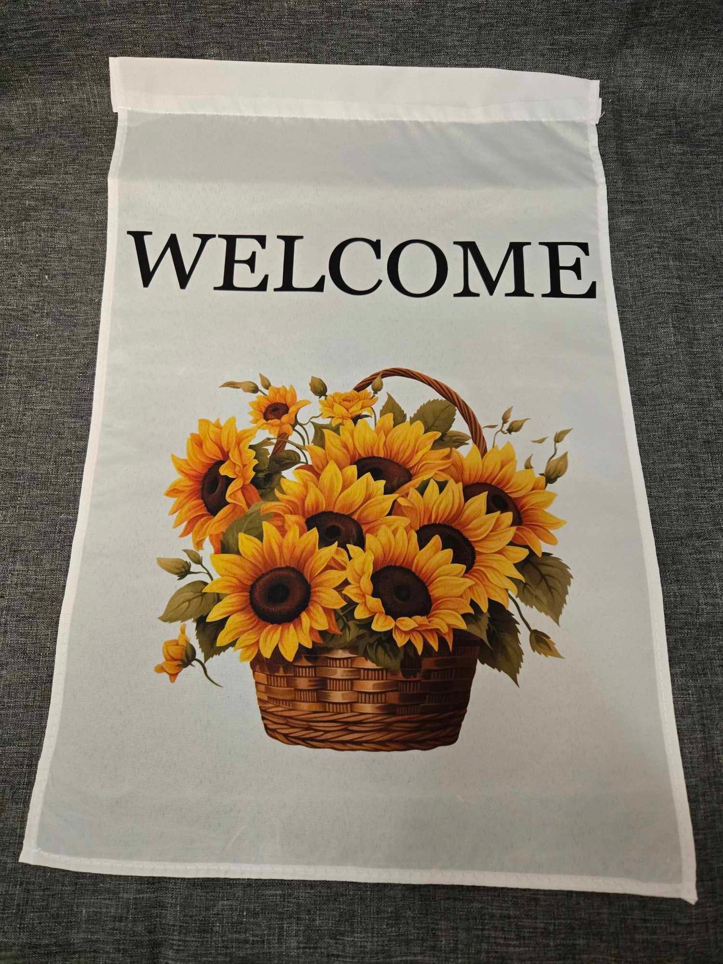 Garden Flag With Holder