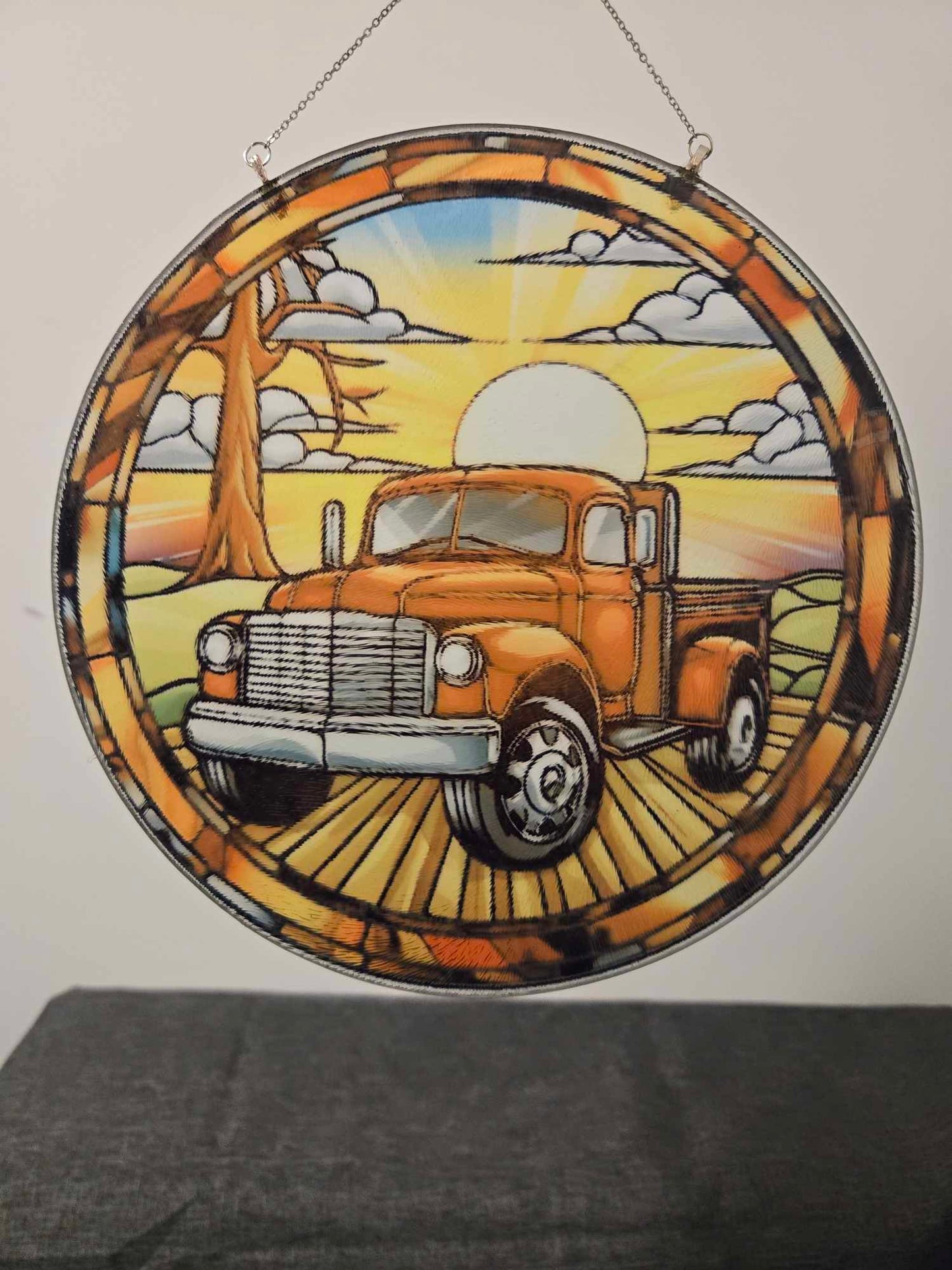 Faux Stain Glass