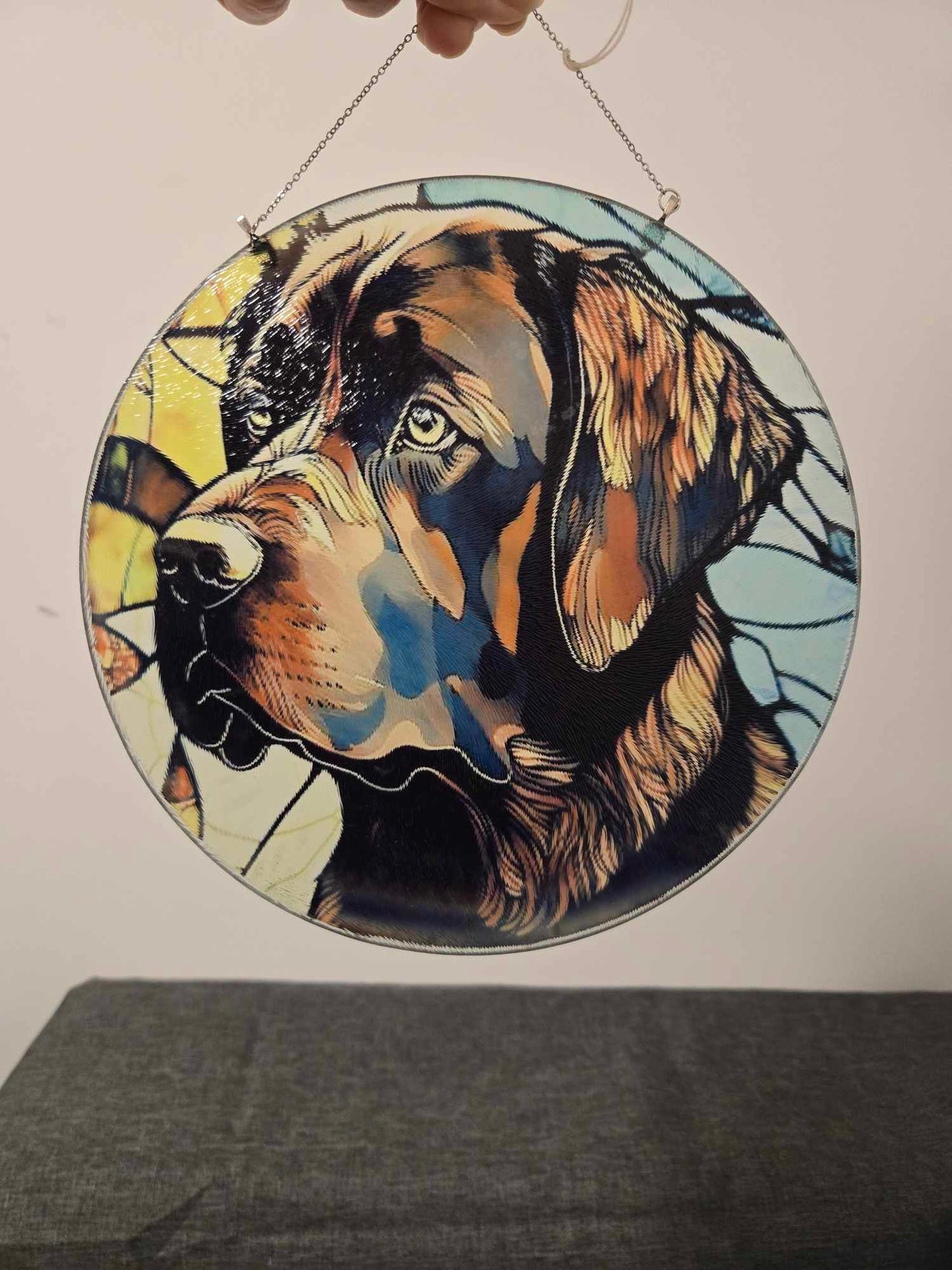 Faux Stain Glass