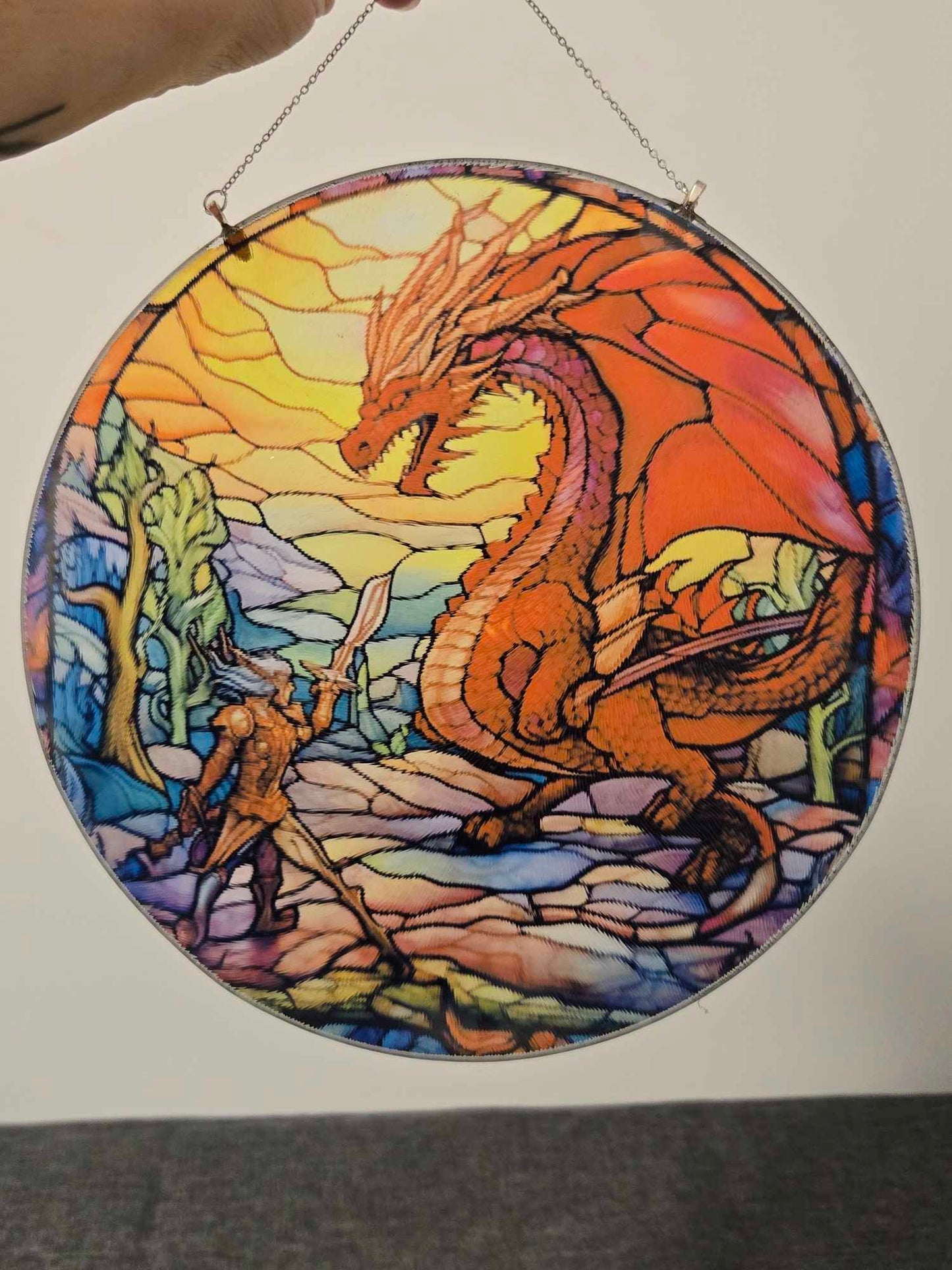 Faux Stain Glass