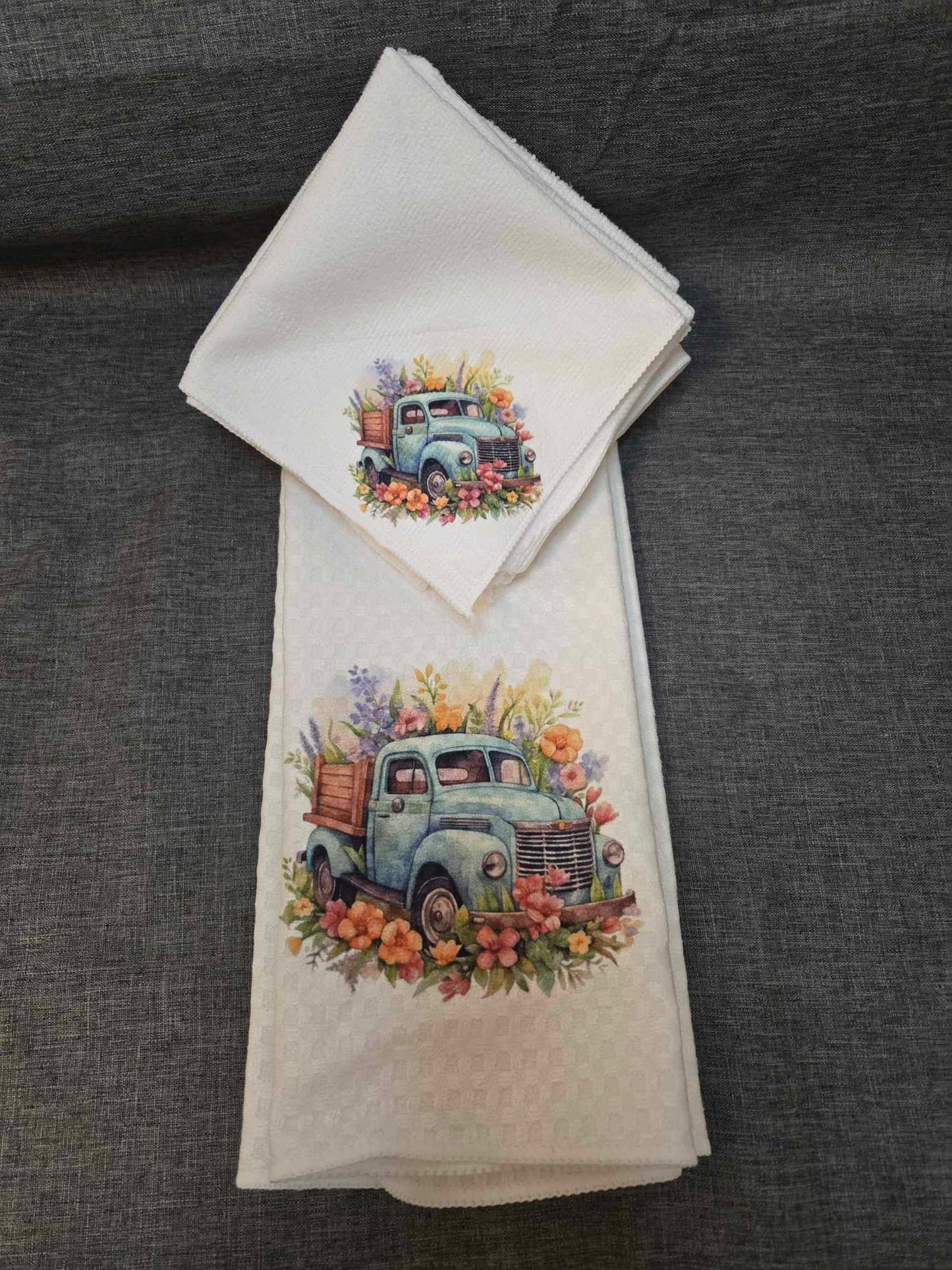 Waffle Towel Set